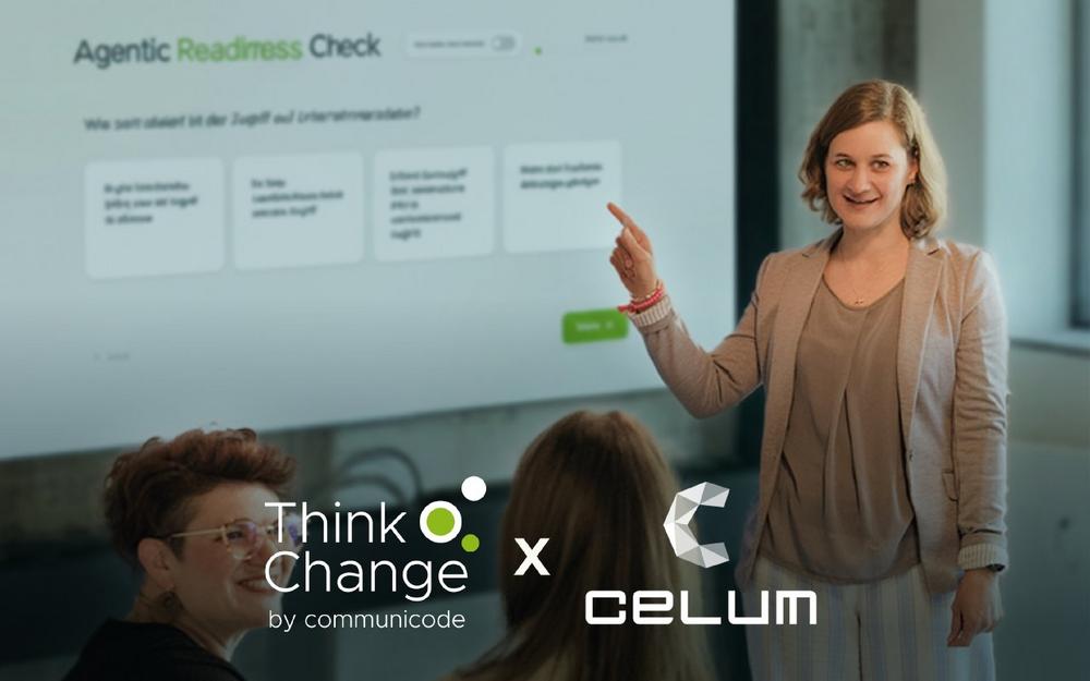 Agents at (Data-)Work: communicode und CELUM laden zum ThinkChange Meet-up über Agentic Readiness im B2B-Umfeld