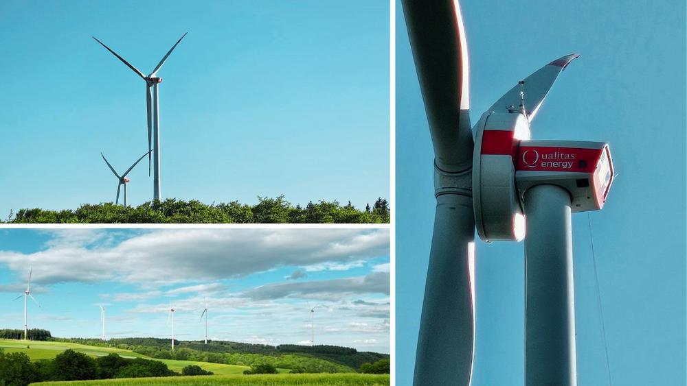 Qualitas Energy nimmt 33,6 MW Windpark im rheinland-pfälzischen Nachtsheim-Luxem vollständig in Betrieb