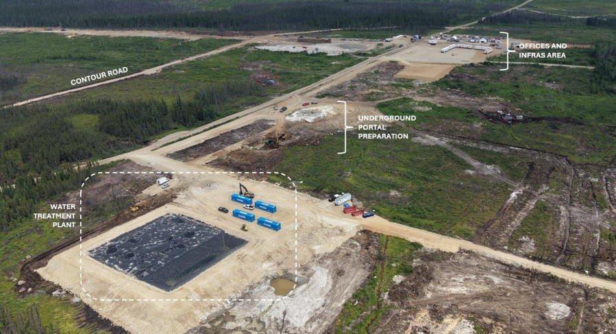 Amex Gold Mining advances bulk sample construction