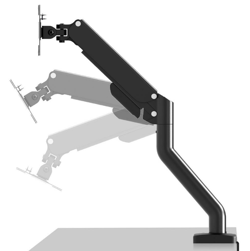 General Office Gasgefederter Monitor-Schwenkarm GSA-35 bis 81 cm/32″, Pivot, VESA-kompatibel