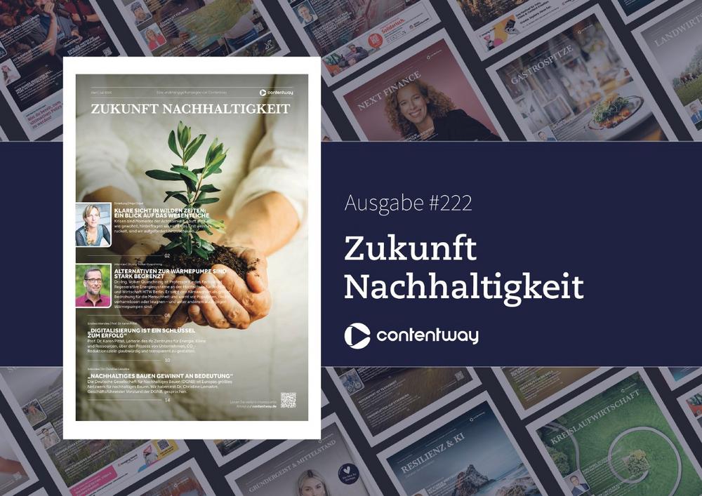 Ausgabe #222 – Zukunft Nachhaltigkeit