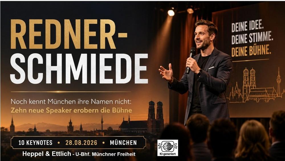 Noch kennt München ihre Namen nicht: Zehn neue Speaker erobern die Bühne in München