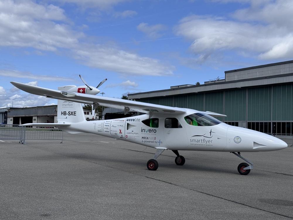 Das viersitziges Flugzeug SF-1 mit elektrohybridem Antrieb von Smartflyer adressiert einen interessanten Markt