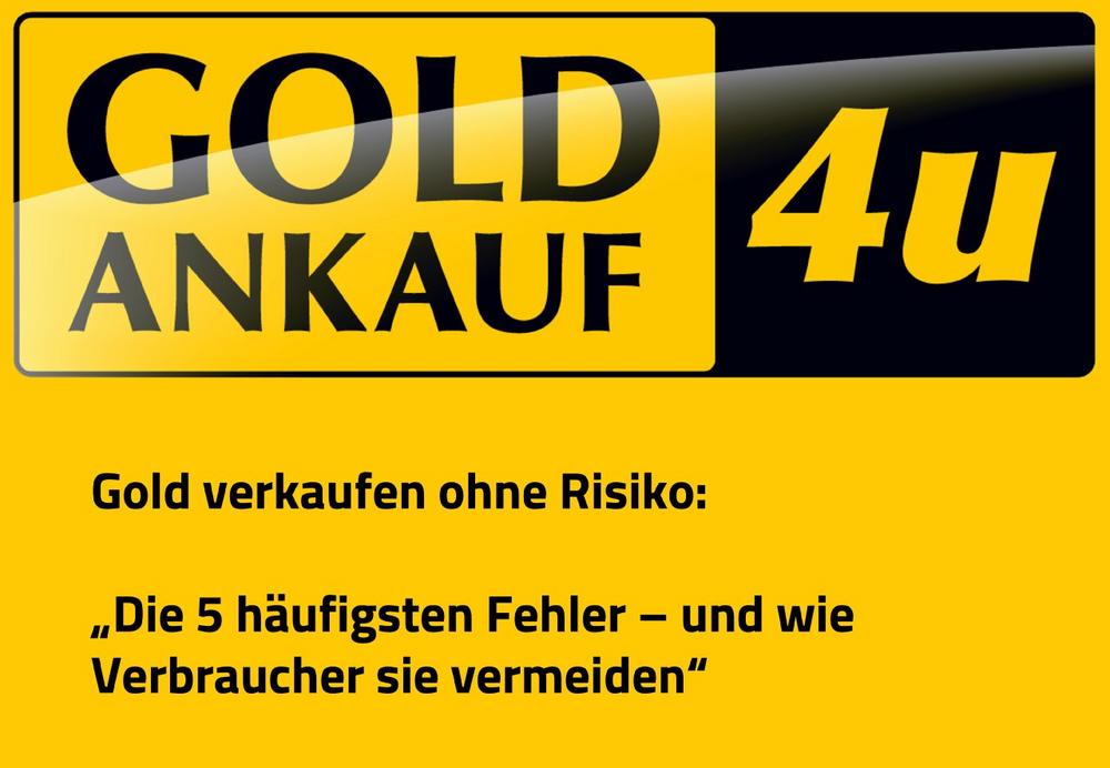 Gold verkaufen ohne Risiko: Die 5 häufigsten Fehler – und wie Verbraucher sie vermeiden