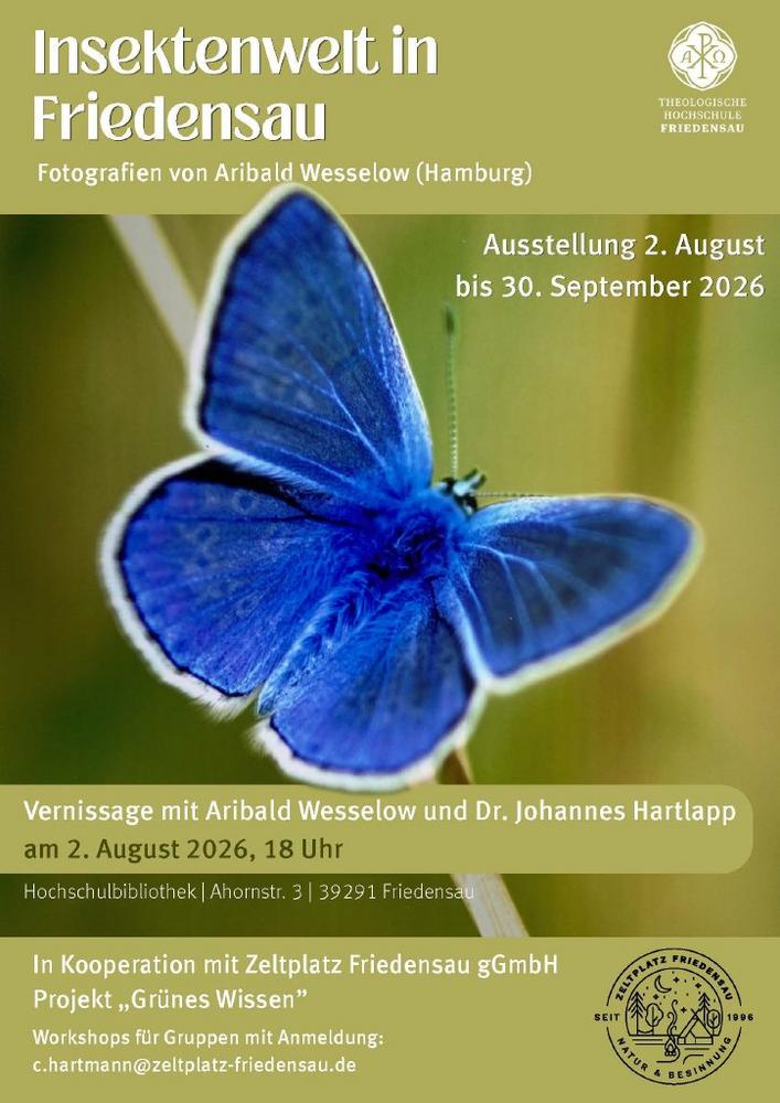 Fotoausstellung: Insektenwelt in Friedensau