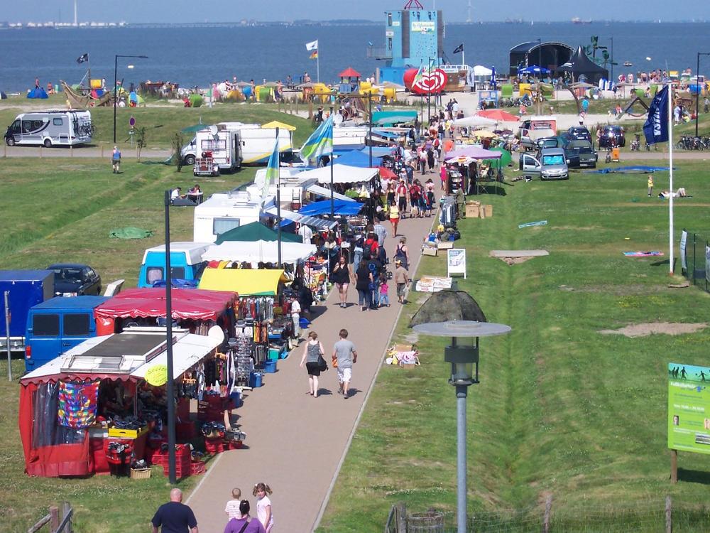 Butjadingen: Flohmarkt am Strand in Tossens kehrt zurück