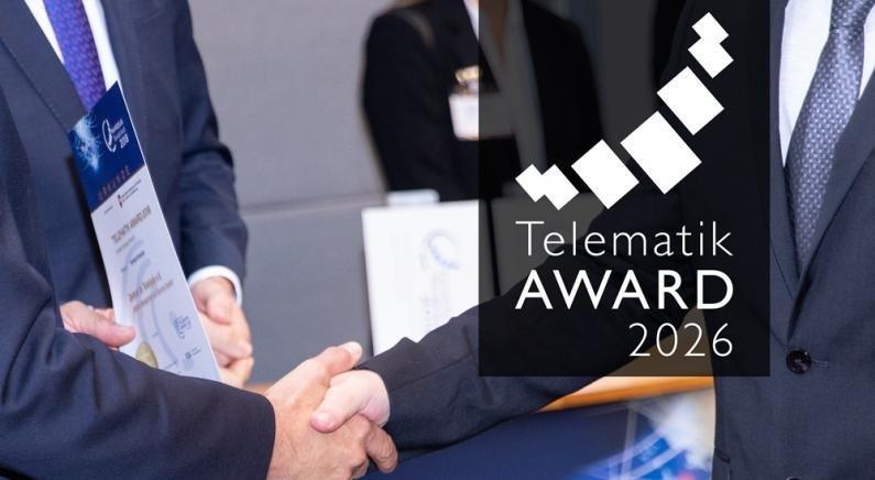 Letzte Chance auf den Telematik Award 2026: Einreichungsfrist endet in am 15. Juli!