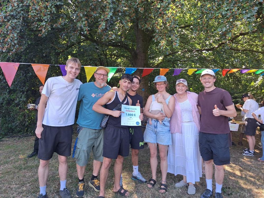 1.000 € für „gemeinsamSTARKwerden“ im Stadtteil Sandheide