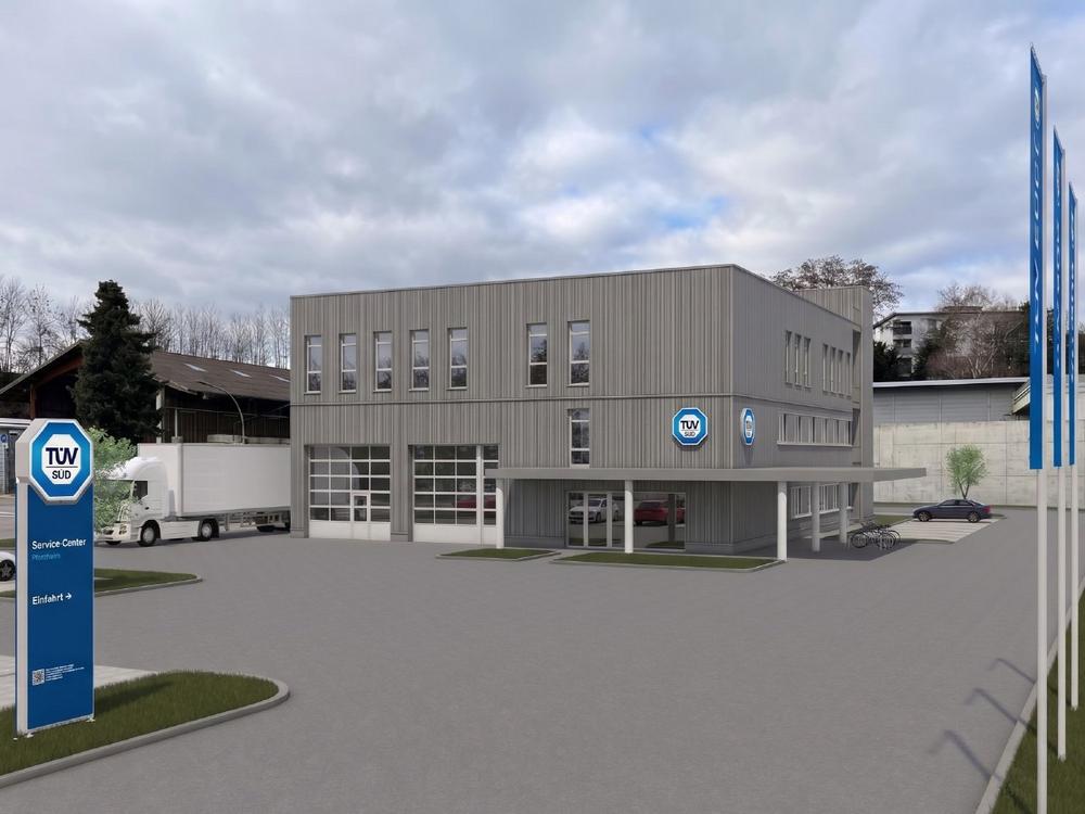 TÜV SÜD baut neues Service-Center in Pforzheim