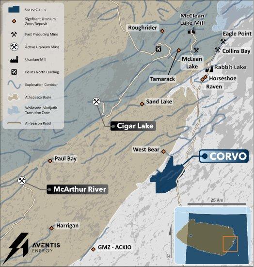 Aventis Energy bestätigt Urananreicherung in allen Winterbohrungen 2026 auf dem Uranprojekt Corvo