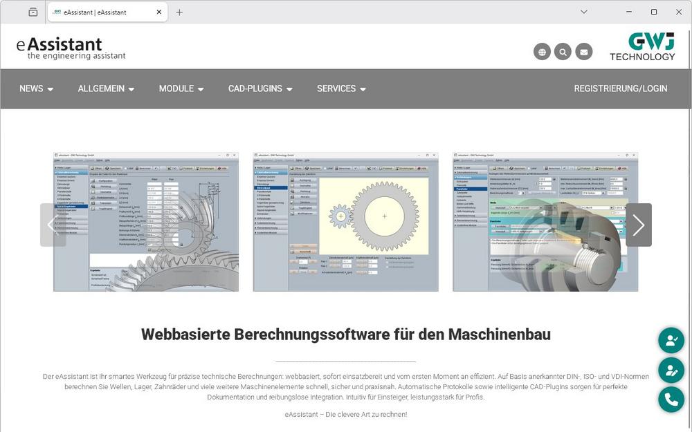 GWJ Technology veröffentlicht neue Webseiten für eAssistant, TBK und GWJ