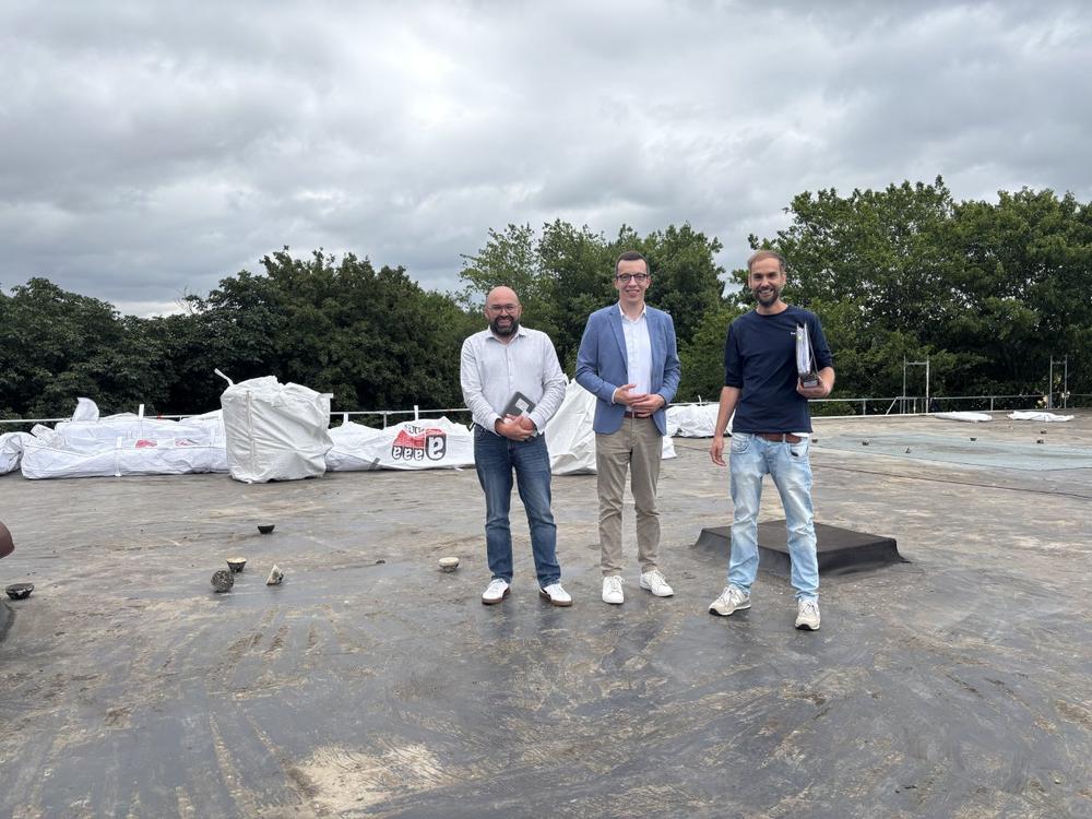 Dachsanierung für Gebäude 3