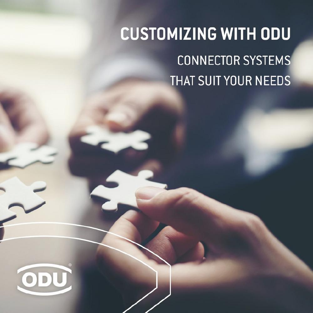 Kundenspezifische Steckverbinderlösungen von ODU