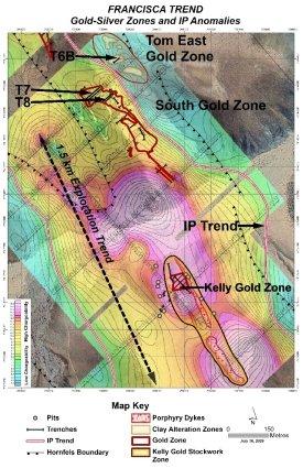 Orestone treibt die Exploration in den Goldzonen Tom East und Kelly auf dem Gold-Silber-Konzessionsgebiet Francisca in der argentinischen Provinz Salta voran