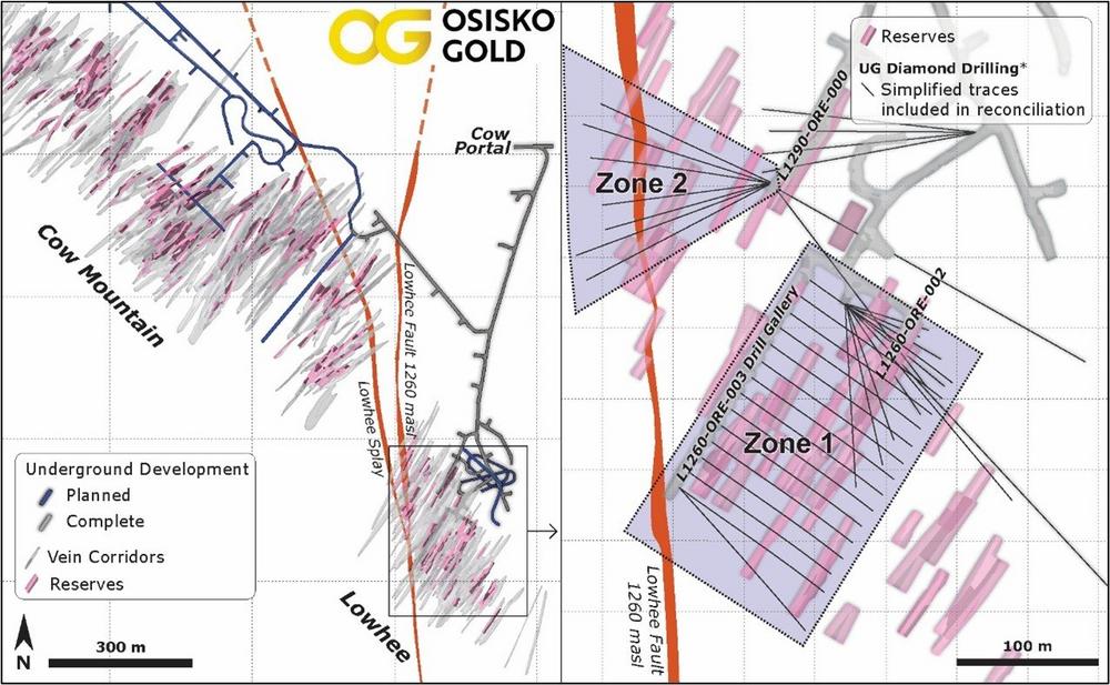 Osisko Gold gibt die endgültigen Ergebnisse seines Infill-Programms in der Lowhee-Zone auf dem Cariboo-Goldprojekt bekannt