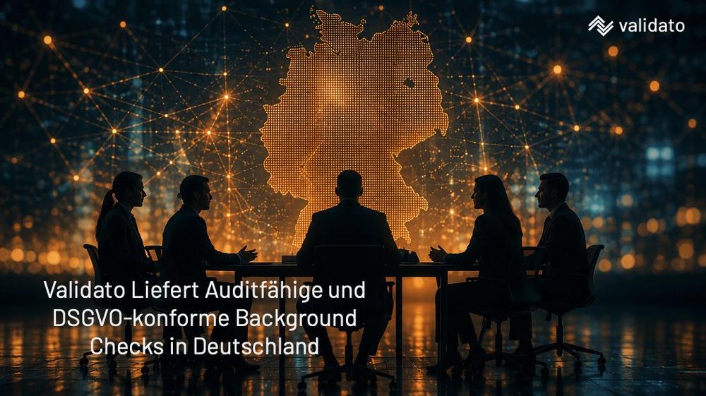 Background Checks in Deutschland: Validato macht Personalüberprüfung auditfähig und DSGVO-konform