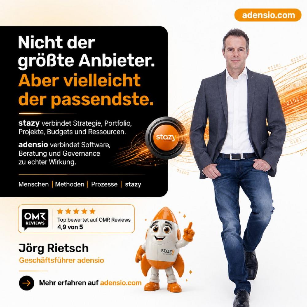 adensio bringt den Entscheidungsbeschleuniger stazy ins Radio
