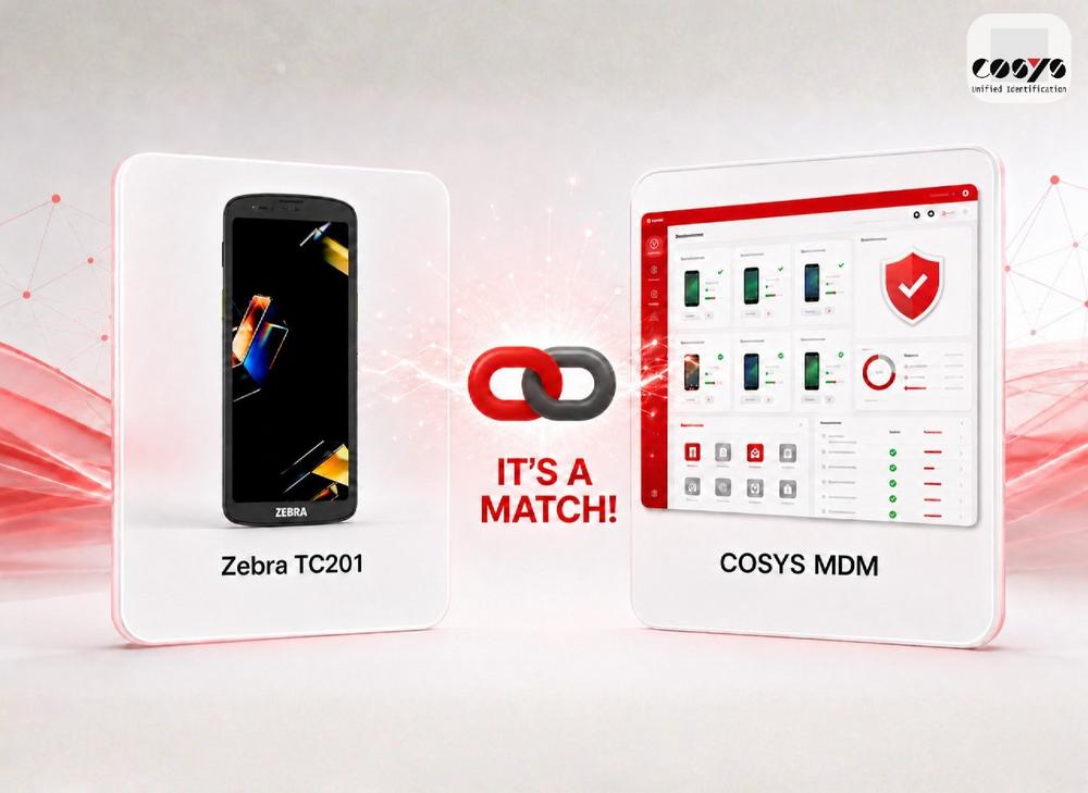 Perfect Match: Zebra TC201 und COSYS MDM