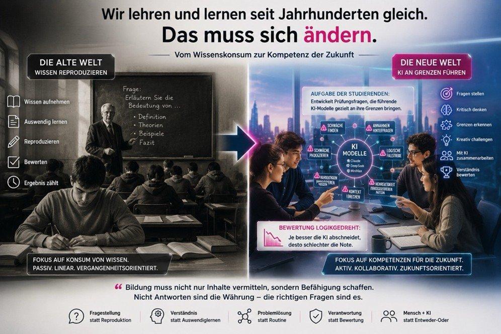 Je besser die KI – desto schlechter die Note!