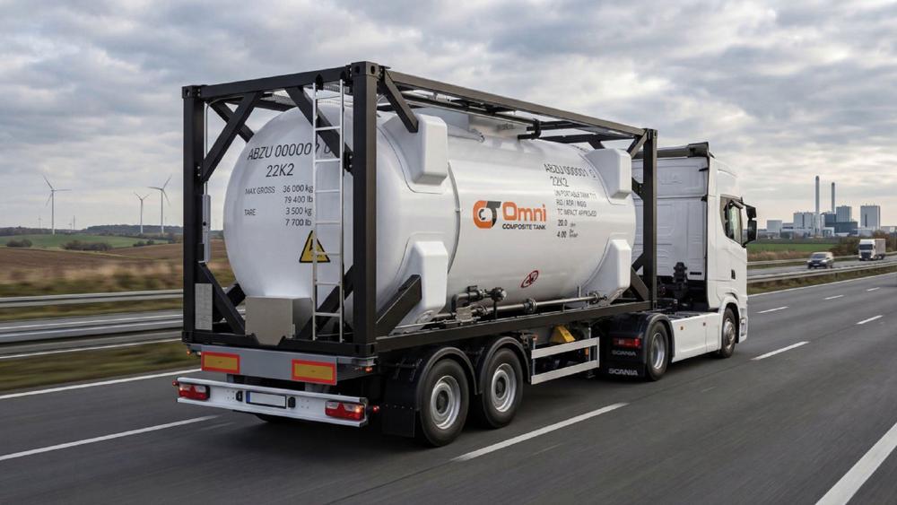 TÜV SÜD supported OCT in obtaining the world´s first IMDG approval for a carbon fibre-reinforced Portable Tank