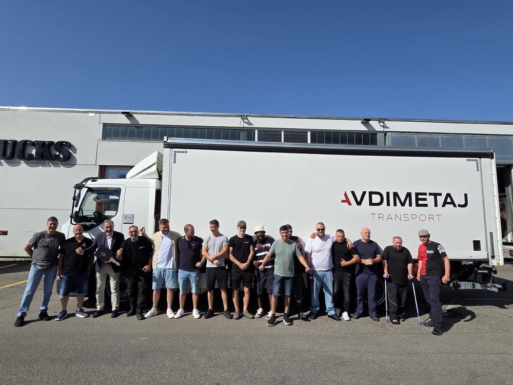 Nine new Renault Trucks boost Avdimetaj Transporte’s drinks logistics