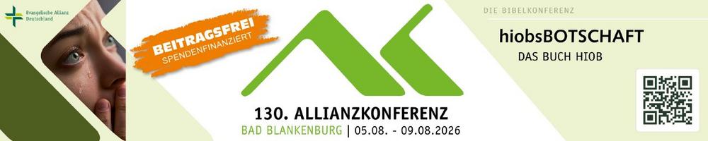 180 und 140 Jahre: Evangelische Allianz in Deutschland feiert Doppel-Jubiläum
