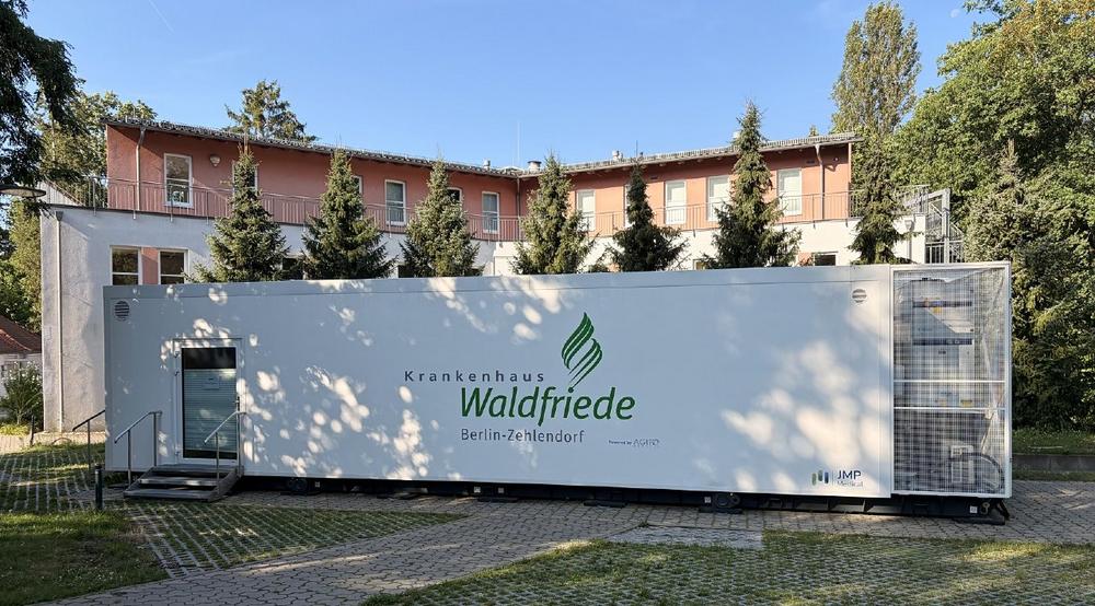 Radiologie des Krankenhauses Waldfriede mit neuem MRT
