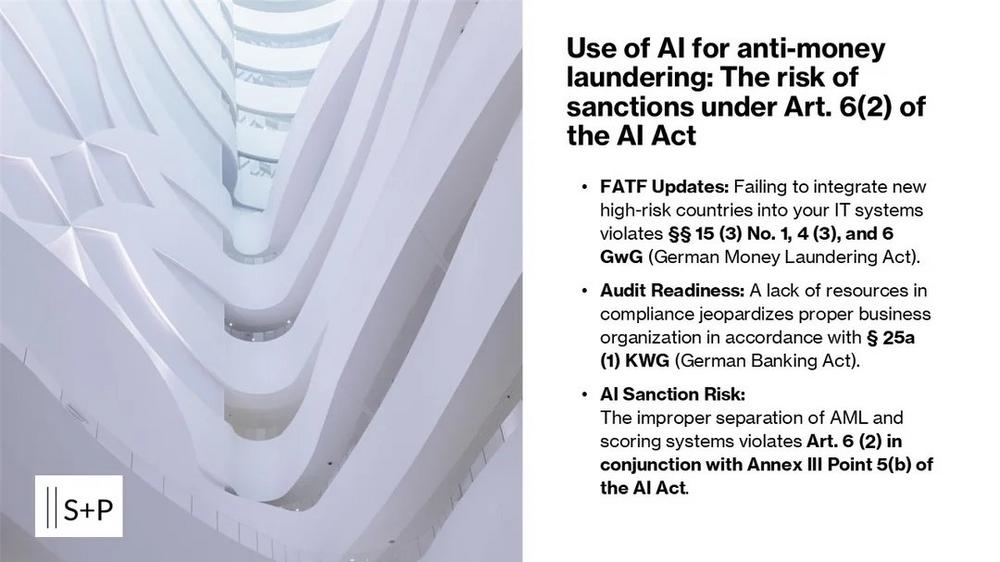 AI use for combating money laundering
