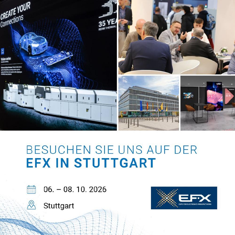 Rehm Thermal Systems auf der EFX 2026
