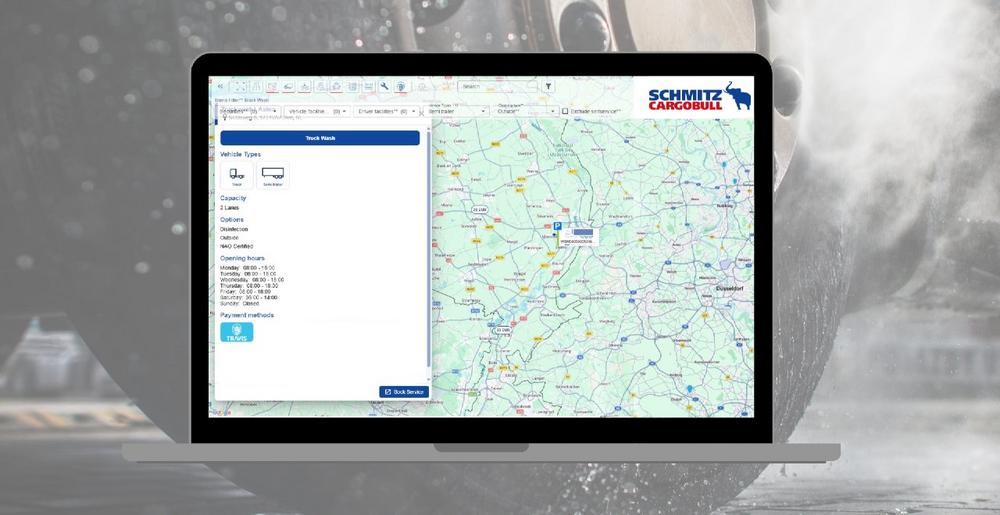 TrailerConnect erhält Schnittstelle zur TRAVIS App: Digitale Buchung von Waschplätzen und Stellflächen
