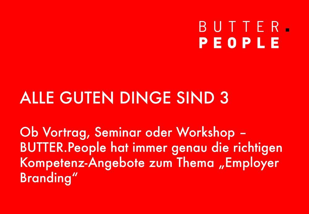 Alle guten Dinge sind drei