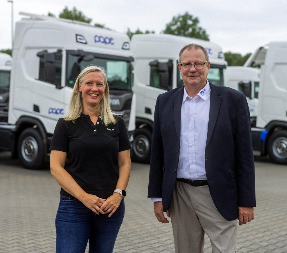 Spedition PAPE: Sukzessive Flottenelektrifizierung mit Scania