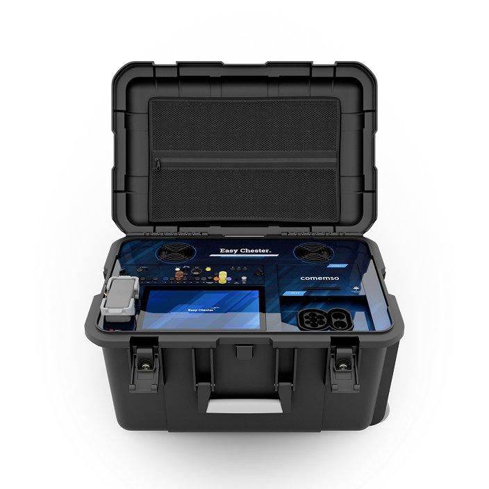 comemso Introduces Easy Chester Ultimate: Comprehensive EVSE Testing in One Mobile System