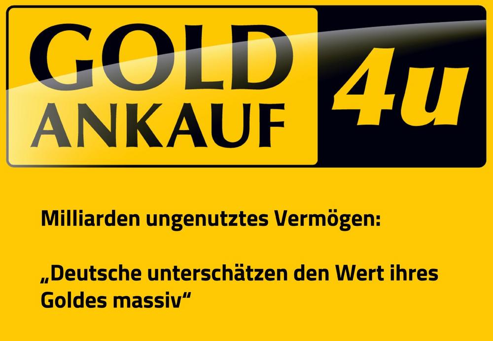 GOLDANKAUF4U – Milliarden ungenutztes Vermögen: Deutsche unterschätzen den Wert ihres Goldes massiv