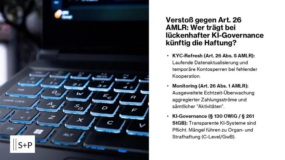 Verstoß gegen Art. 26 AMLR
