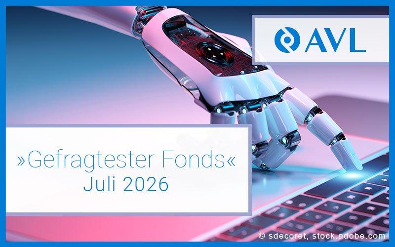Technologie und KI im Fokus – »Gefragtester Fonds« Juli 2026: CT (Lux) Global Technology AU (LU0444971666)