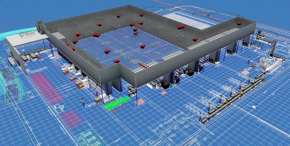 Wenn 20 Roboter über 40.000 Behälter fahren