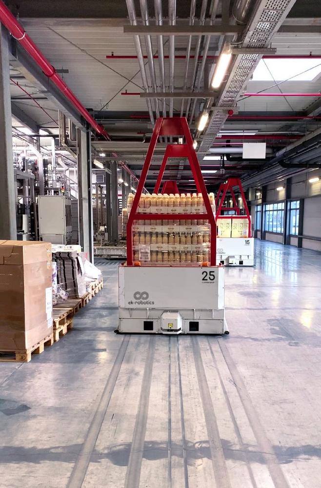 Automatisierungslösung für die Getränkeindustrie