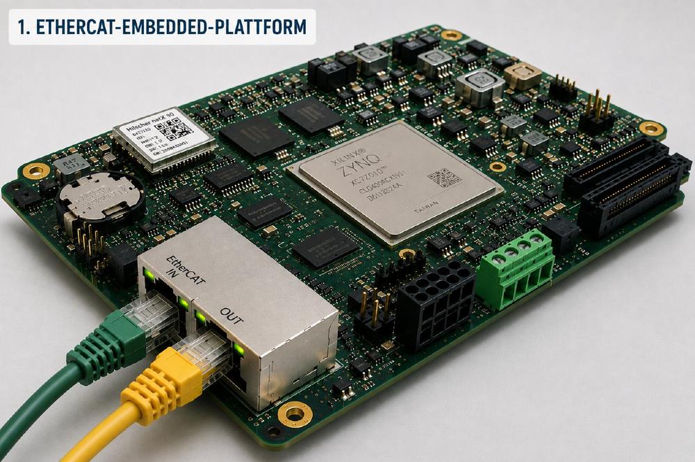 EtherCAT in Embedded-Systemen: Warum erfolgreiche Projekte mit der richtigen Systemarchitektur beginnen