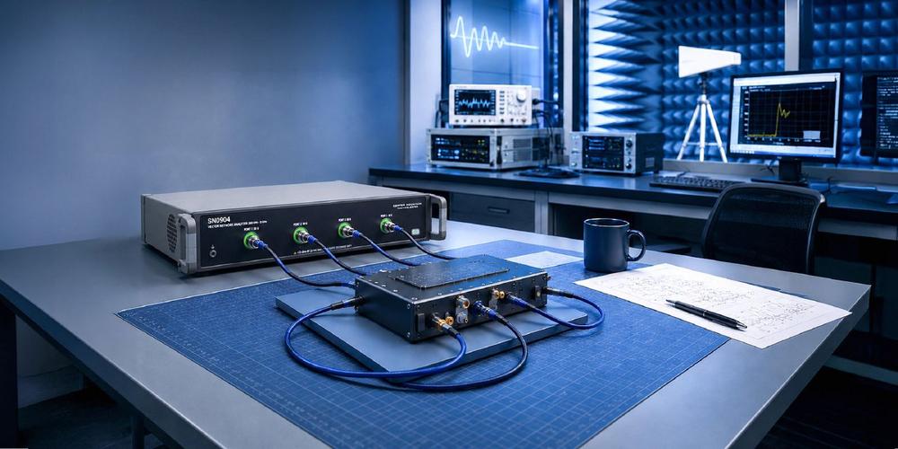 Neuer 4-Port 9 GHz Vektor-Netzwerkanalysator – Effizienz mit Multiport-Messtechnik