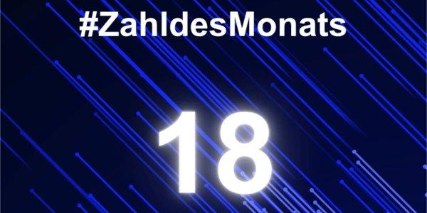 #ZahldesMonats: 18