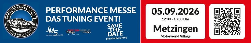 Performance Messe Returns: Part VII on September 5 in Metzingen