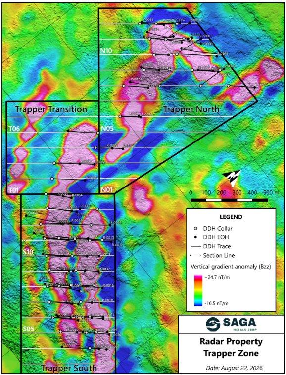 SAGA Metals schließt Bohrprogramm für erste Mineralressourcenschätzung auf dem Projekt für kritische Rohstoffe Radar in Labrador ab