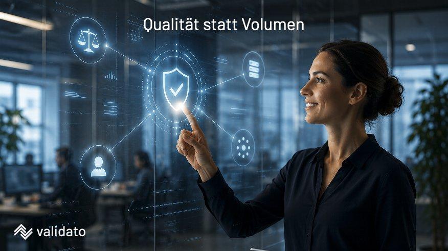 Warum verzichtet Validato bewusst auf Massenprüfung nach US-Vorbild?