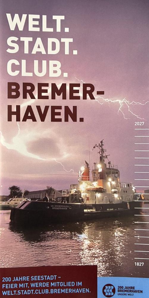 Bremerhaven: Der welt.stadt.club.bremerhaven sucht Mitglieder