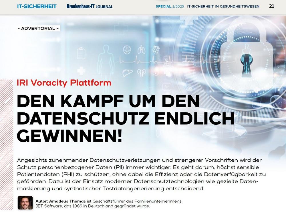 ❌ Patientendaten sicher schützen ❌ Datenmaskierung und Datenschutz im Gesundheitswesen ❗