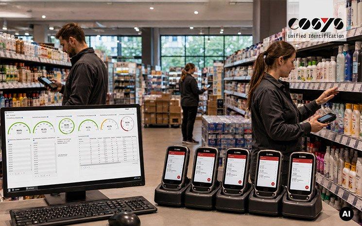 Fixed-Date Stocktaking in Retail: COSYS Provides the Software, App and Rental Devices – You Provide the Staff
