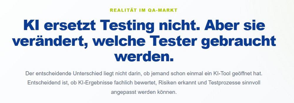 Termingarantie für alle AI-Kurse für Softwaretester bis zum Ende des Jahres