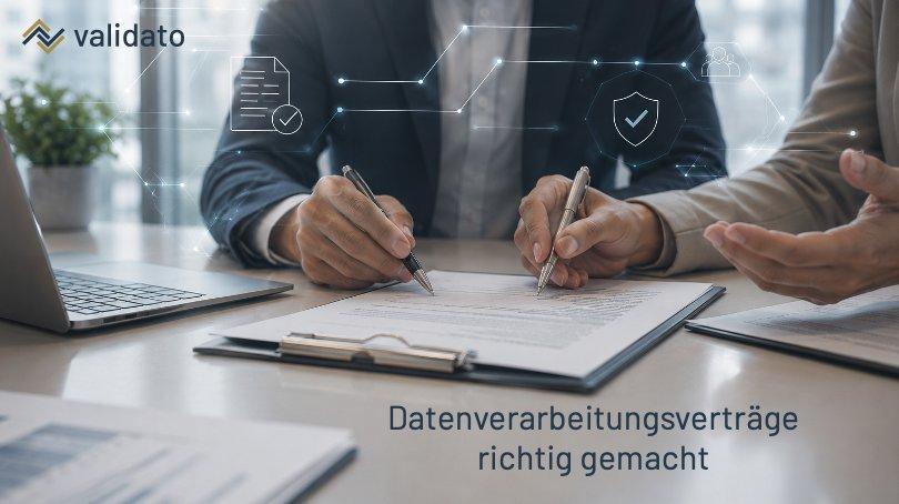 Wie regelt Validato AG die Auftragsverarbeitung (AVV/DPA) mit ihren Kunden?