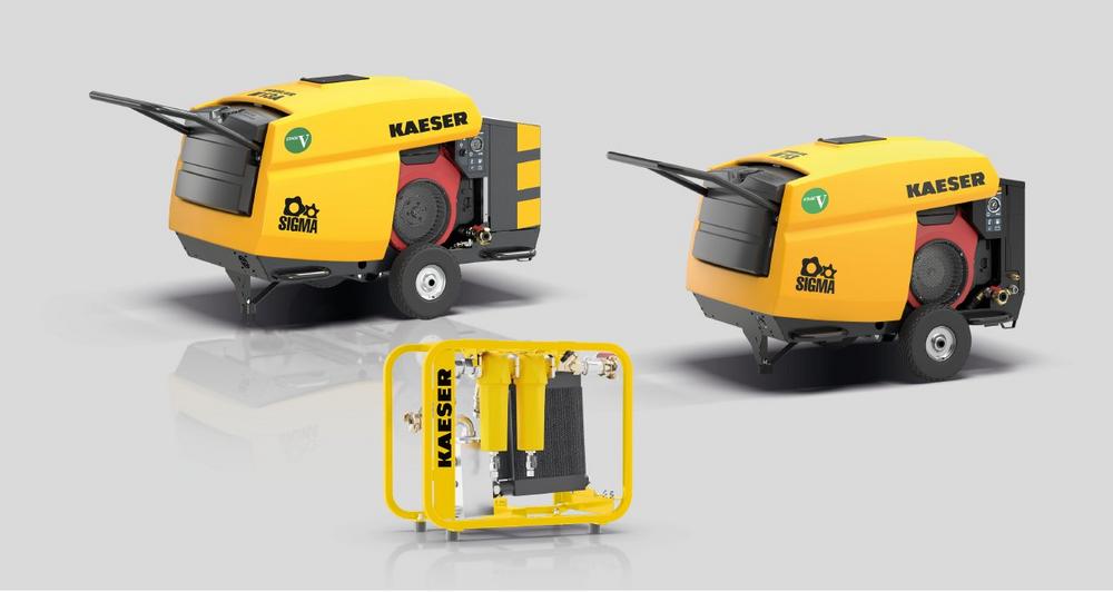 Sustainable compressed air solutions for the construction industry